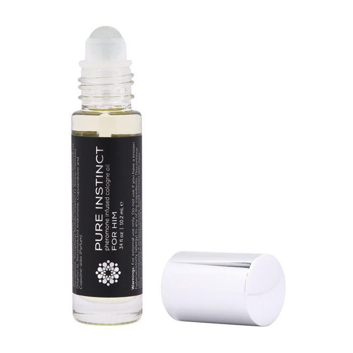 Pure Instinct Pheromone Cologne Oil For Him Roll On - 10.2 ml