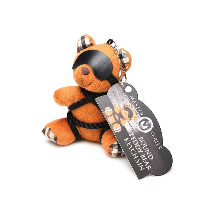 Master Series Bound Teddy Bear Keychain