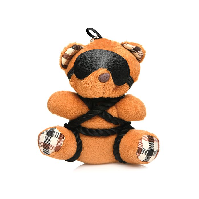 Master Series Bound Teddy Bear Keychain