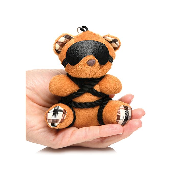 Master Series Bound Teddy Bear Keychain